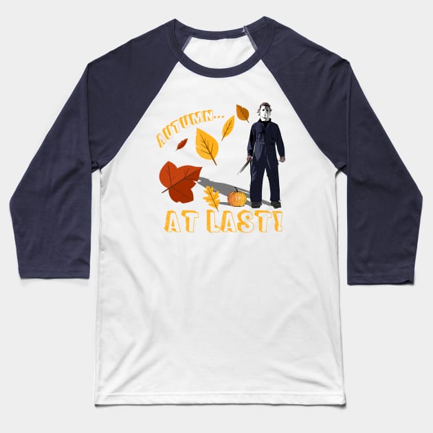 Autumn...At last! Baseball T-Shirt by Colodesign